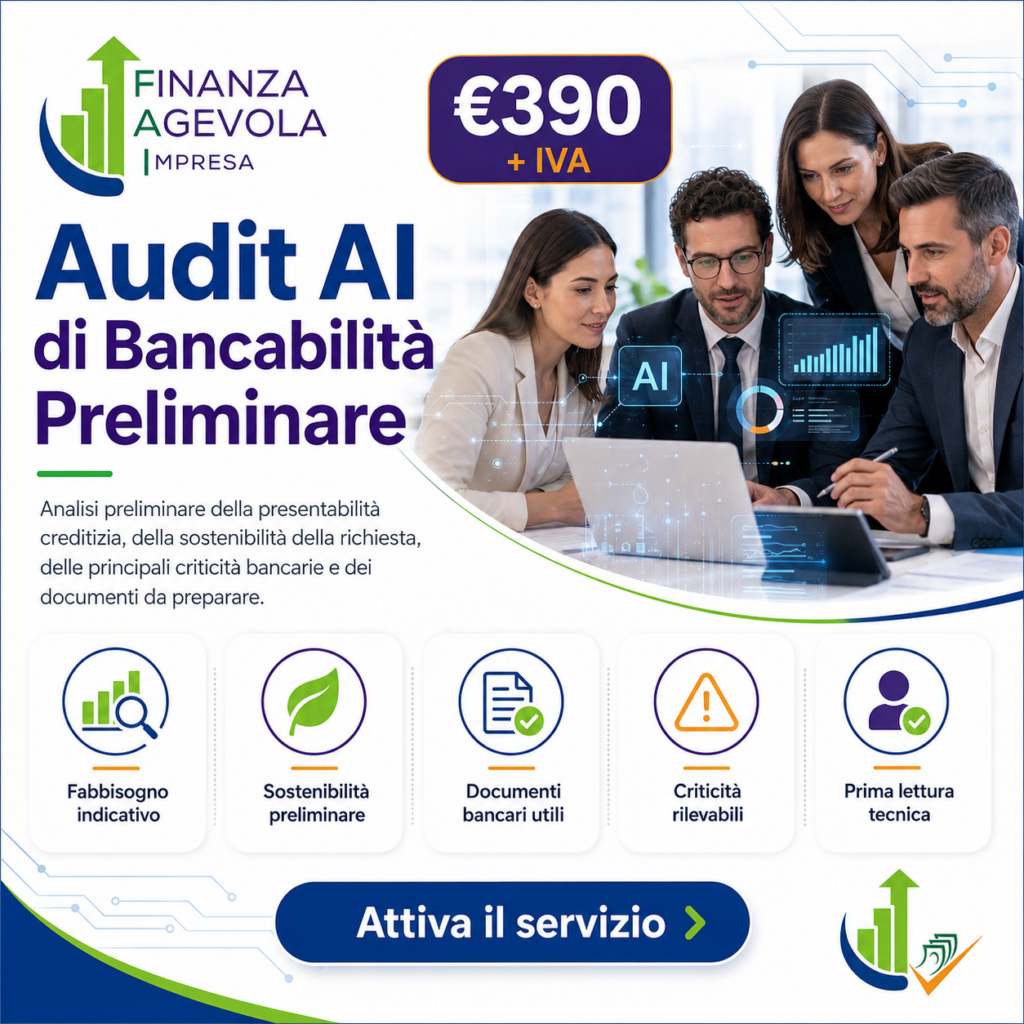 Audit AI di Bancabilità Preliminare